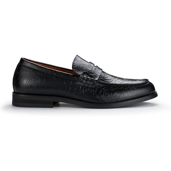 〽️Men\'s Rose Black Aldo Collection Slip On Penny Driving Moccasins Loafer main image 4